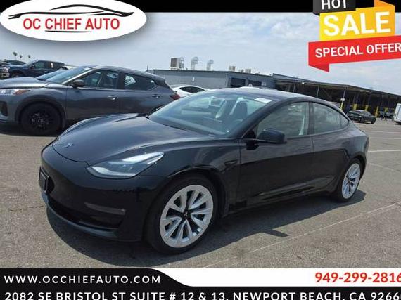 TESLA MODEL 3 2022 5YJ3E1EB8NF120409 image